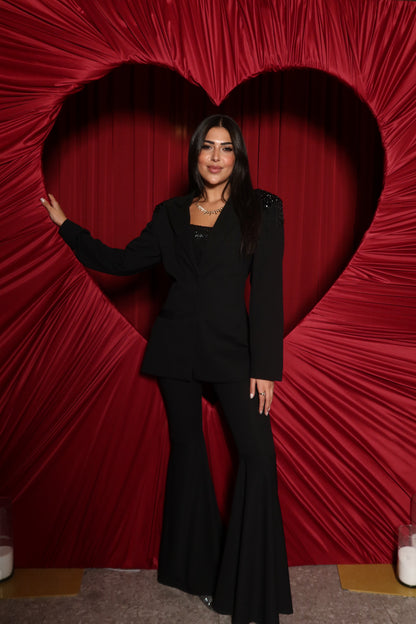 The Statement Shoulder Suit