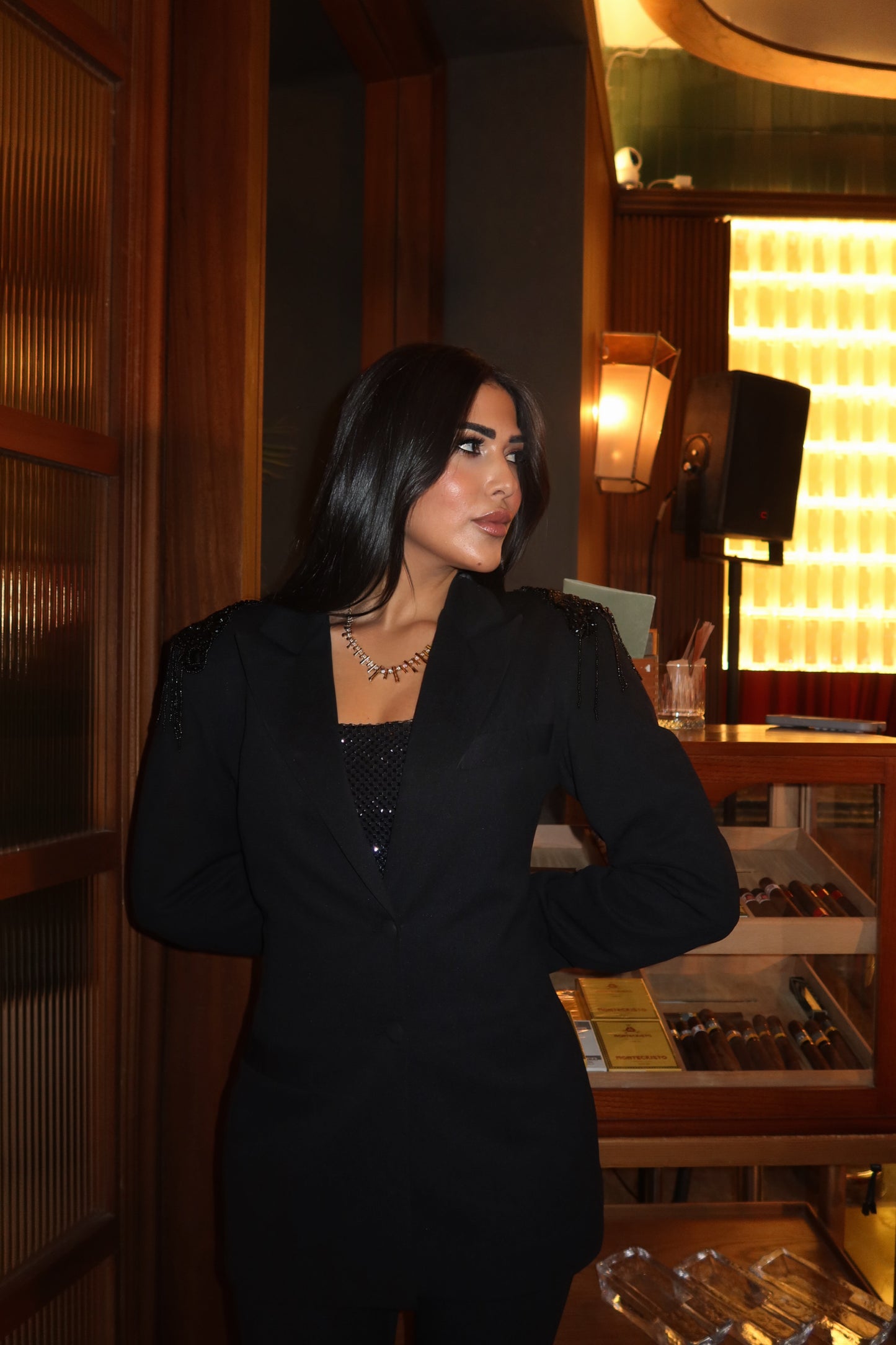 The Statement Shoulder Suit