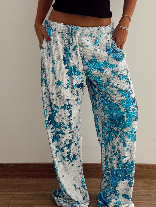 Ocean blue pants